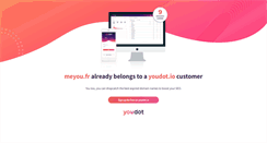 Desktop Screenshot of meyou.fr